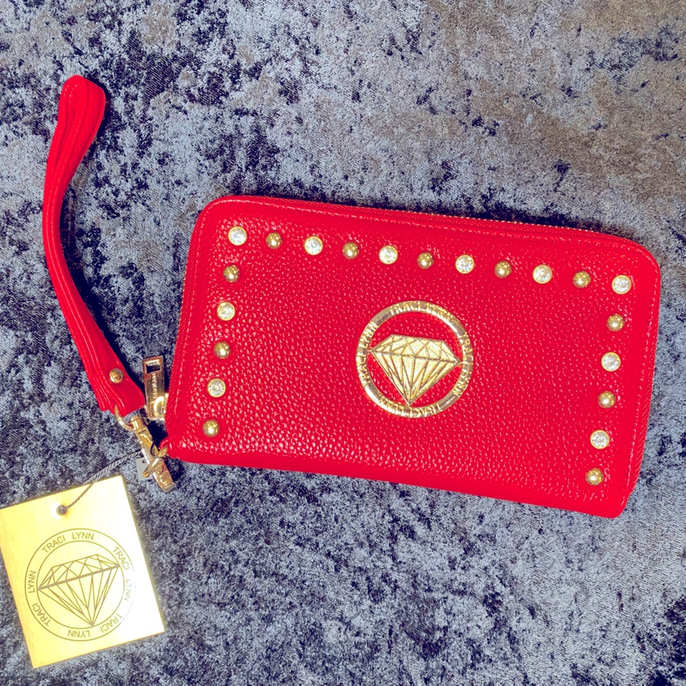 Traci Lynn -Diamond Wristlet